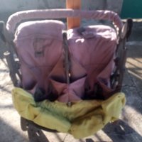 Двойна детска количка, снимка 2 - Детски колички - 31774398