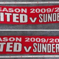Футболен шал Manchester United - Sunderland 2009/2010, снимка 1 - Фен артикули - 37052424