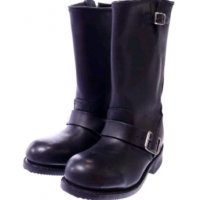 BUFFALO - нови черни кафяви каубойски байкърски кожени ботуши разни номера, снимка 10 - Дамски ботуши - 35017496