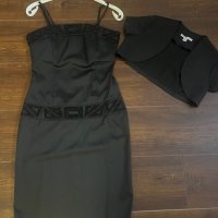 Нова сатенена рокля с Болеро размер S, снимка 1 - Рокли - 42893161