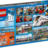 Употребявано LEGO City Train Скоростен пътнически влак 60051, снимка 9 - Конструктори - 42925174