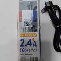 Кабел tupe c, снимка 2 - USB кабели - 36623171