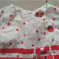 Детска рокля на ягодки RIVETING, снимка 2 - Детски рокли и поли - 34139058