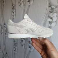 маратонки  Reebok Classic Leather Shimmer  номер 35, снимка 5 - Детски маратонки - 40232019