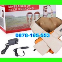 ПРОМО*** ШИАЦУ МАСАЖОР ЗА ТЯЛО MASSAGER OF NECK KNEADING , снимка 1 - Масажори - 29746177