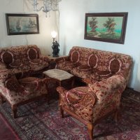 Мавританска холна гарнитура, снимка 3 - Дивани и мека мебел - 39554861