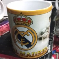 чаша Реал Мадрид нова порцеланова с дръжка 200мл, снимка 1 - Футбол - 40549342