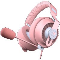 Слушалки с микрофон COUGAR Phontum S Pink геймърски SS301430, снимка 1 - Слушалки за компютър - 39747457