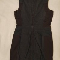 Нова рокля G-STAR Lynn Navy Slim Dress оригинал, снимка 7 - Рокли - 29593687