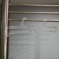 Свободностояща закачалка за дрехи /закалено стъкло и инокс/-Австрия , снимка 9 - Закачалки - 40699588
