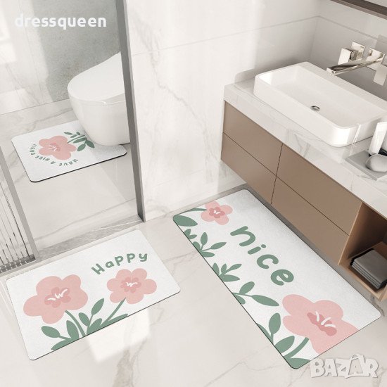 4022 Комплект постелки за баня, снимка 1