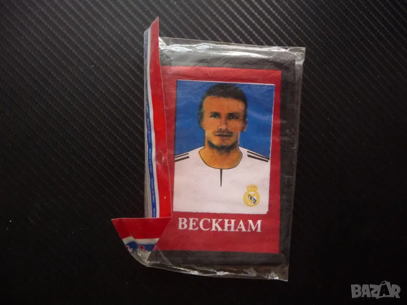 Портмоне Дейвид Бекъм футбол фенове Англия Реал Мадрид голмайстор, снимка 1