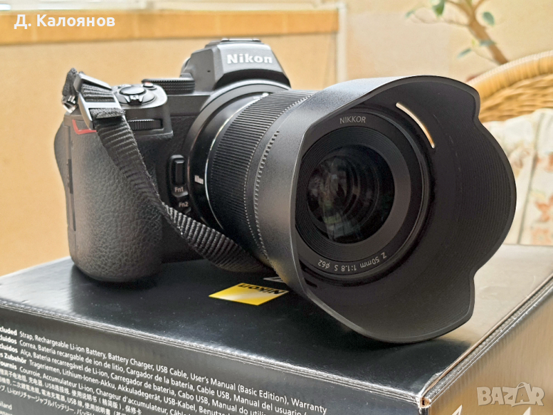Фотоапарат Nikon Z5 с FTZ адаптор и две батерии, снимка 1