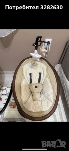 Електрически шезлонг/люлка Cangaroo cloud premium, снимка 1