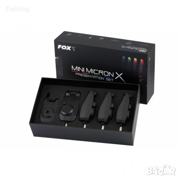 Fox Mini Micron® X 4+1 сигнализатори, снимка 1