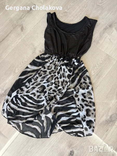 Туника в черно, снимка 1