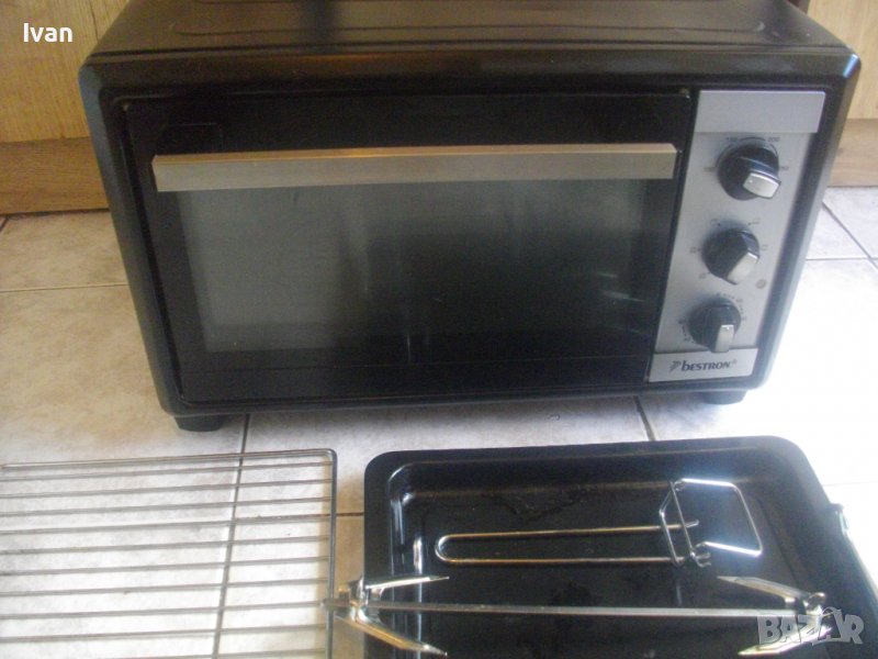 Немска 1500 Вата-Грил-ФурнаС Въртящ Се Шиш И Циркулация На Въздух-BESTRON AGL23-Почти Нова-Отлична, снимка 1