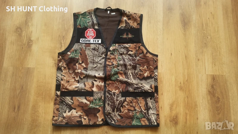 SWEDTEAM GORE-TEX GORE WIND STOPPER VEST размер L за лов елек водонепромокаем - 1322, снимка 1