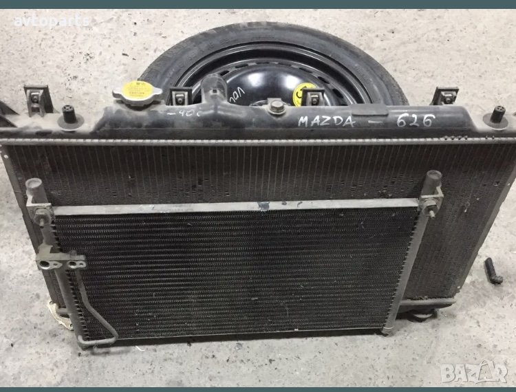 Mazda626 2.0ditd климатичен радиатор и перки с управление, снимка 1