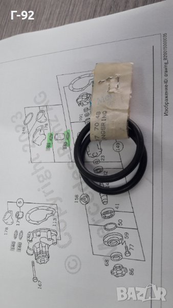 A0119977048**NEU**Mercedes Benz**LKW**УПЛЪТНЕНИЯ ЗА ТЯЛОТО НА ТЕРМОСТАТА**, снимка 1