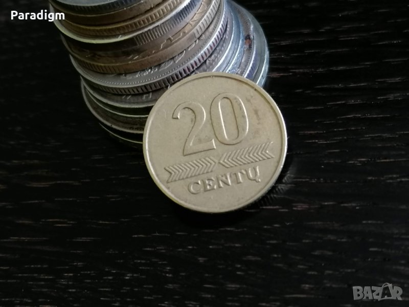 Монета - Литва - 20 цента | 2007г., снимка 1