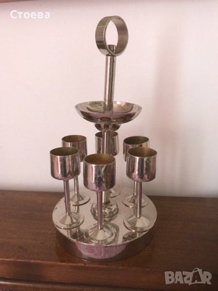 ретро комплект метални чашки -налични, снимка 1