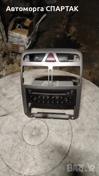 Рамка за радио и радио за Пежо 307, снимка 1