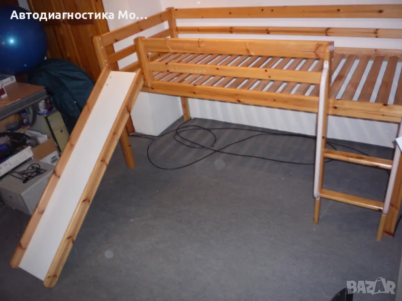 Детско легло с пързалка, снимка 1