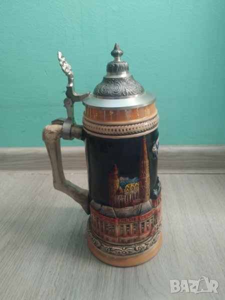 стара галба за бира, снимка 1