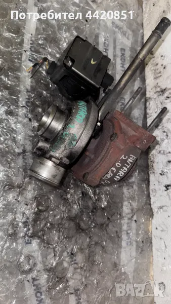 Турбо компресор за Opel Antara - 2007 - 96440365 / 762463-0004, снимка 1