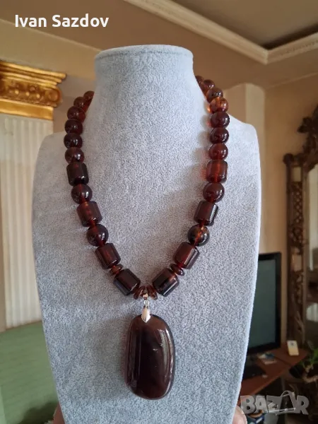 Кехлибарена огърлица , снимка 1