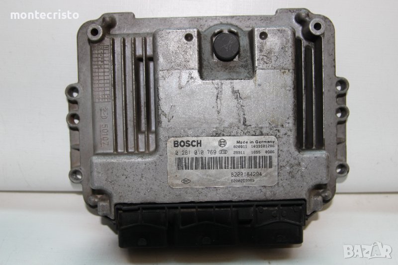 Моторен компютър ECU Renault Megane II (2002-2008г.) 0281010769 / 0 281 010 769 / 8200184294, снимка 1