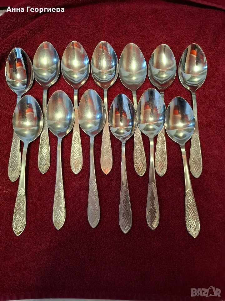 Лъжици от неръждаема стомана., снимка 1