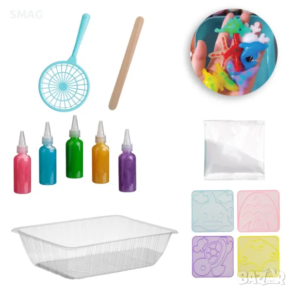 Магически воден конструктор - 12 бр. S_1241650, снимка 1