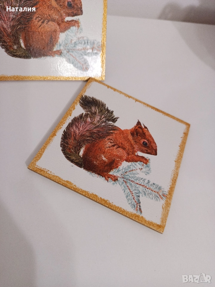 Подложка за чаша 2броя комплект , снимка 1