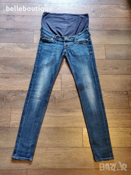 Страхотни скини еластични джинси за бременни 36 номер , снимка 1
