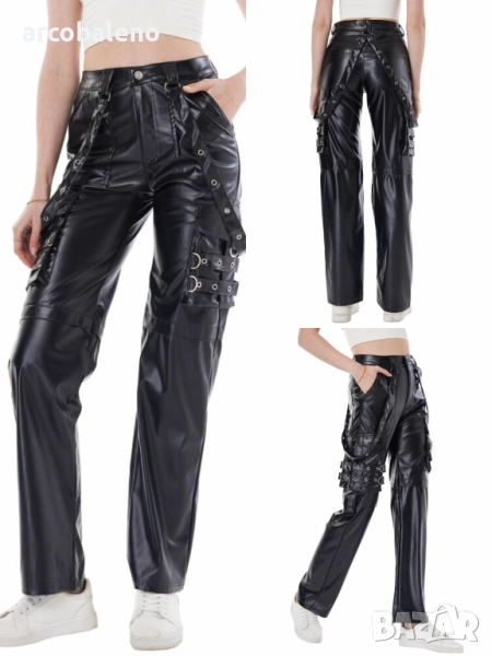 Дамски панталони от еко кожа , снимка 1