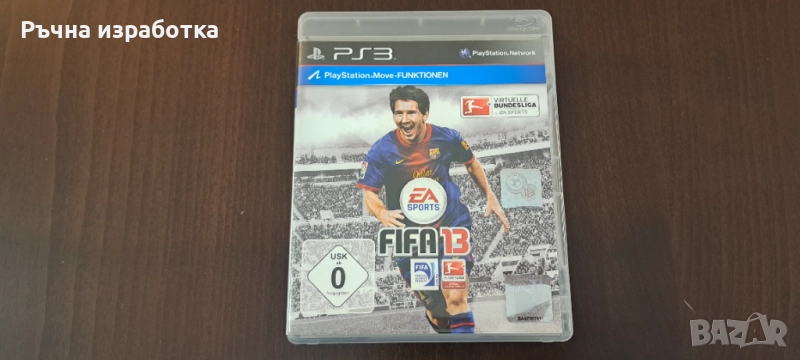 fifa 13 ps3 game диск конзола контролер игра футбол playstation джойстик, снимка 1