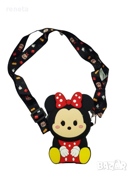 Чанта Mickey & Minnie , Мини Маус, Силиконова, 16х10 см, снимка 1
