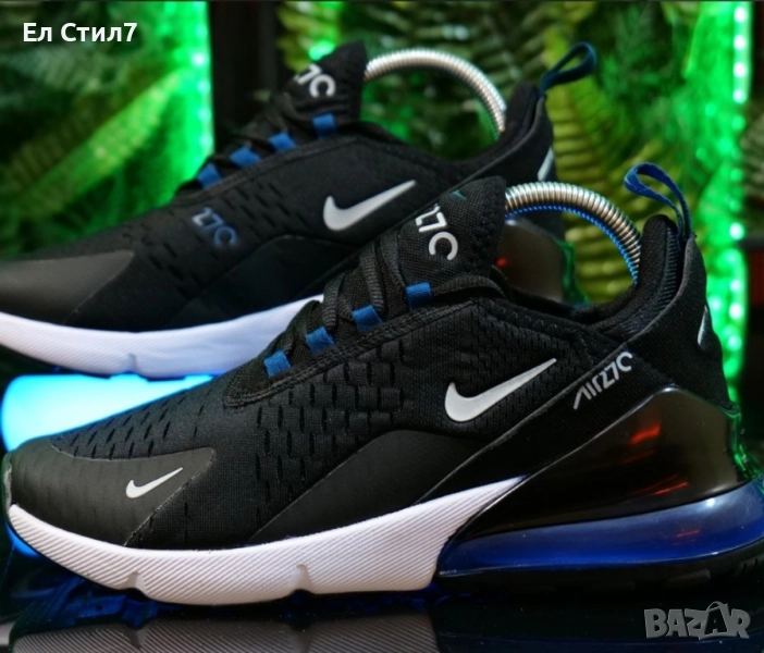 📌#Nike Air 270 - Цвят Черно и Синьо 41 номер Цена 140лв/71.58 € Еконт, снимка 1