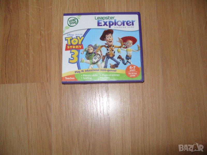Игра Disney Pixar Toy Story 3 за Leapster - 10лв, снимка 1