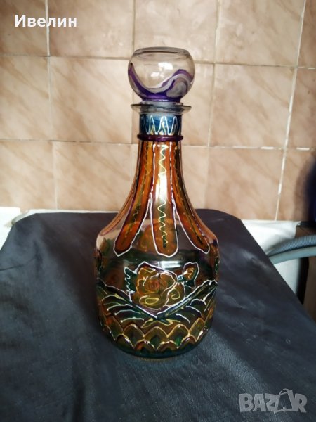 стъклена гарафа, снимка 1