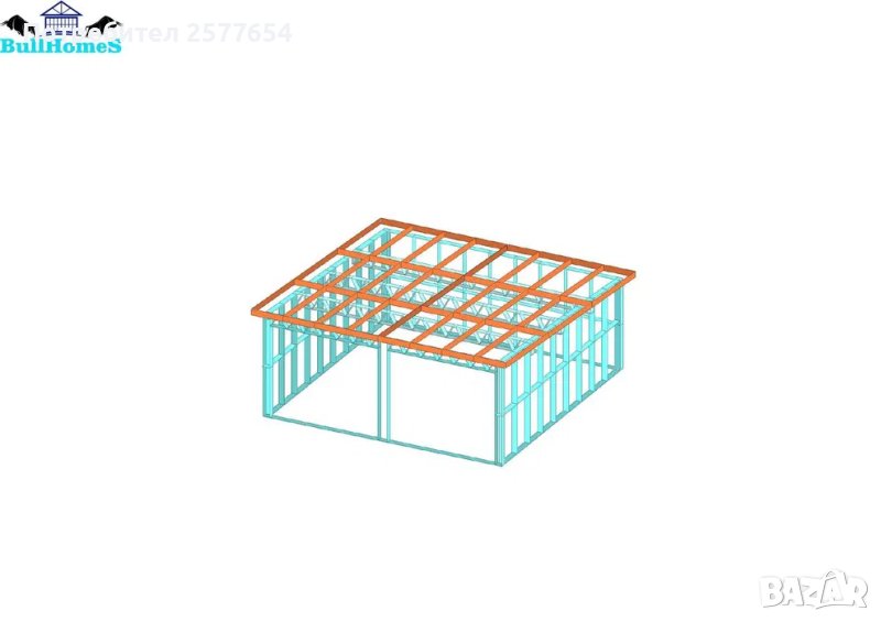 Конструкция за Гараж,Паркинг-36м², снимка 1