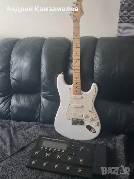 FENDER STRATOCASTER PLUS и  BOSS GT1000 процесор , снимка 1