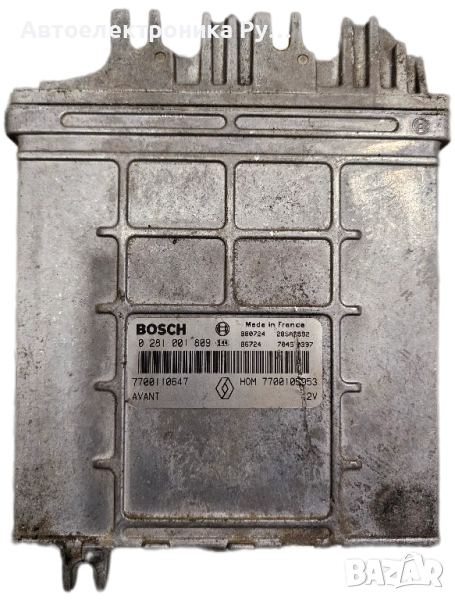 Компютър Renault Scenic 1.9 DTI - 7700109621, 0281001809, 28SA3471, HOM7700105953, снимка 1