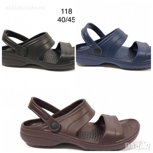 Мъжки сандали тип крокс, снимка 1