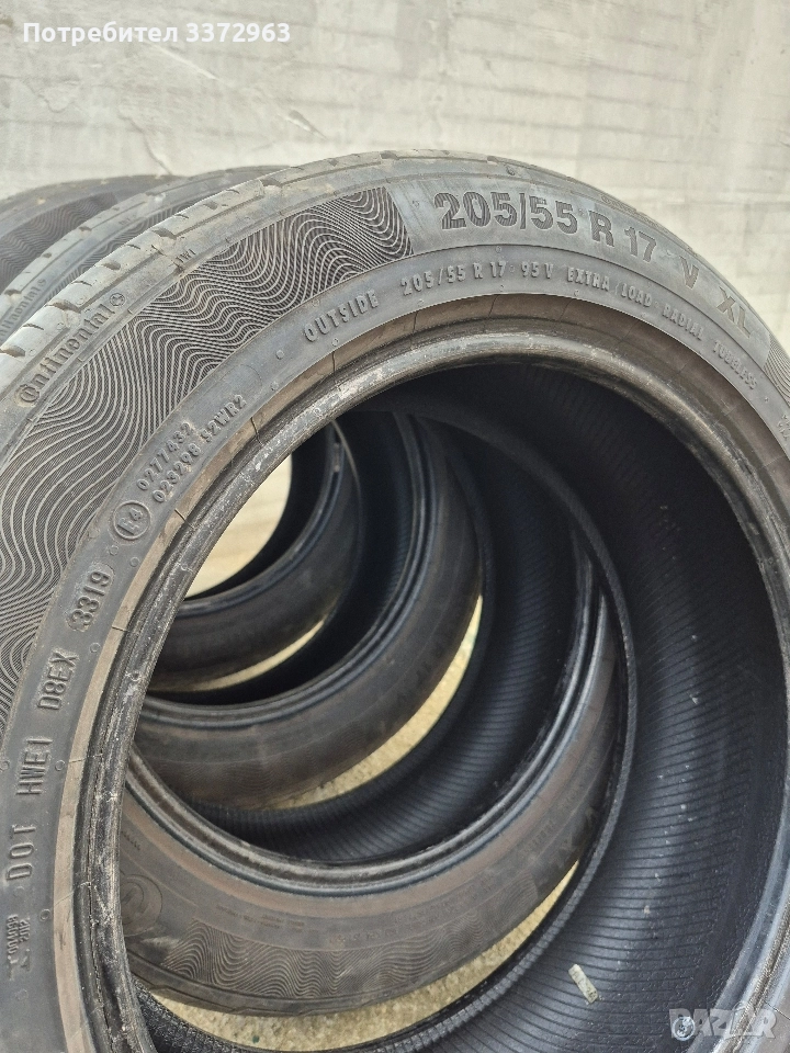 205 55 17 Континентал V XL, снимка 1