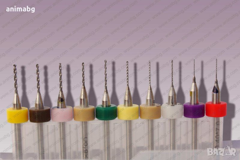 ANIMABG Микро свредла за платка от 0.3mm до 1.2 mm, снимка 1