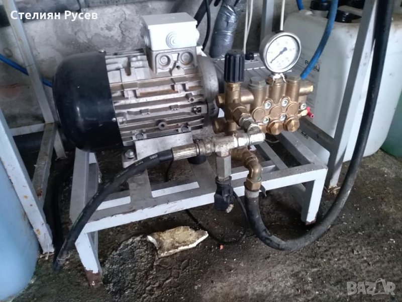 оборудване за автомивка на самообслужване -цена 2700лв за клетка налични са 2бр като от снимките мон, снимка 1