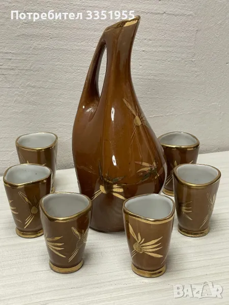 Сервиз за ракия Керамика, снимка 1